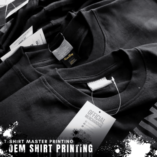 รับผลิตเสื้อยืดแบรนด์ตัวเอง