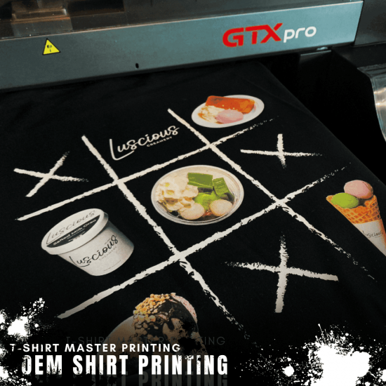 รับสกรีนเสื้อยืด DTG DFT อ่อนนุช - โรงงานผลิตเสื้อยืดพร้อมสกรีน DTG และ DFR ตามแบบ